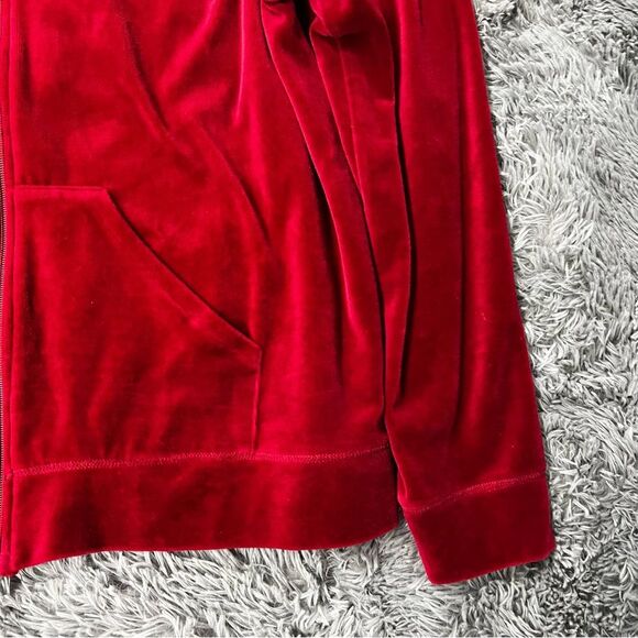 R Maternity Red Zip Up Sweatshirt Size XL - Picture 4 of 8
